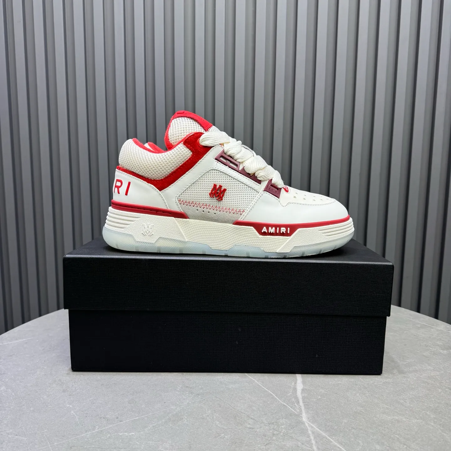 Men's shoes 💰660💰 AMIRI AMIRI trendy brand hot sale 🔥 Available all year round, couples 💑 Official website synchronization Imported fabrics 1⃣️ vs 1⃣️ replica, original factory special original sole, 35-45 (45. non-refundable)